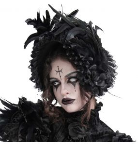 Black 'Sweet Mary' Headband