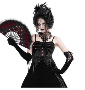 Black Velvet 'Alicia' Gloves