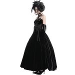 Black Velvet 'Sweet Mary' Long Dress