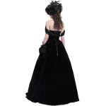 Longue Robe 'Sweet Mary' en Velours Noir