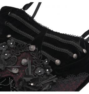 Black Velvet 'Sweet Mary' Long Dress