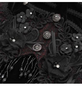 Black Velvet 'Sweet Mary' Long Dress