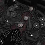 Black Velvet 'Sweet Mary' Long Dress