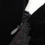 Longue Robe 'Sweet Mary' en Velours Noir