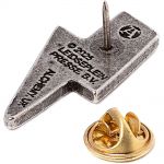 AC/DC PWR/UP Pin Badge