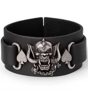 Motorhead Warpig Leather Wriststrap