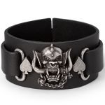 Motorhead Warpig Leather Wrist Strap