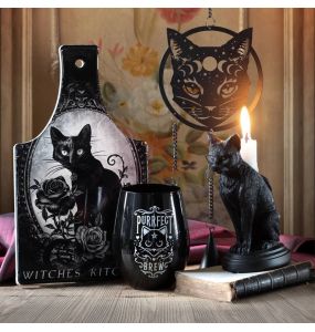 Ceramic Cat's Kitchen Chopping Board