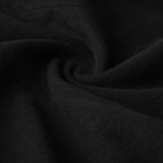 Black 'Militaria' Coat for Men