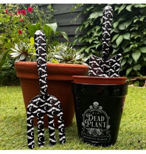 Cache Pot 'Dead Plant' Noir