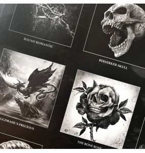 Alchemy Gothic 'Neverworld' Black & White 2026 Wall Calendar