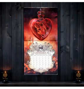 Alchemy Gothic 'Court Of The Black Rose' 2026 Wall Calendar