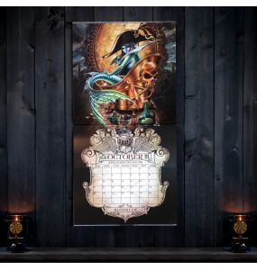 Alchemy Gothic 'Court Of The Black Rose' 2026 Wall Calendar