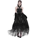 Robe Gothique 'Narcissa' Noire