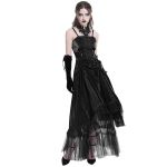 Black 'Narcissa' Gothic Dress