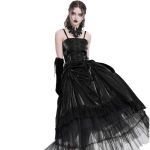 Robe Gothique 'Narcissa' Noire