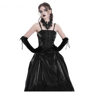 Black 'Narcissa' Gothic Dress