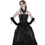 Robe Gothique 'Narcissa' Noire
