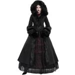 Manteau à Capuche 'Black Frozen' Noir