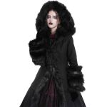 Manteau à Capuche 'Black Frozen' Noir