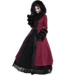 Red and Black 'Frozen' Hooded Winter Coat