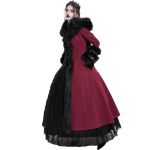 Red and Black 'Frozen' Hooded Winter Coat