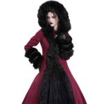 Red and Black 'Frozen' Hooded Winter Coat