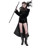 Short 'Artemis' en Velours Noir