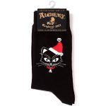 Black Catmas Socks