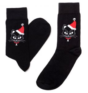 Chaussettes 'Catmas' Noires