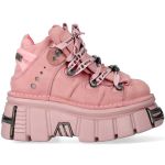 Pink Nubuck New Rock Metallic Shoes