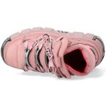 Pink Nubuck New Rock Metallic Shoes