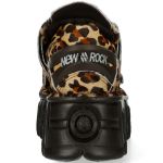 Leopard New Rock Fire Metallic Shoes
