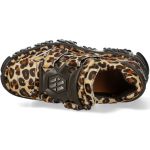 Leopard New Rock Fire Metallic Shoes