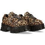 Leopard New Rock Fire Metallic Shoes