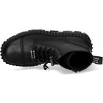 Black New Rock Tank Picos Ankle Boots
