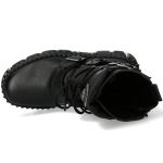 Black Itali and Nomada Leather New Rock Wall Boots