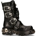 Black Itali and Nomada Leathers New Rock Metallic Boots