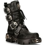 Black Itali and Nomada Leathers New Rock Metallic Boots