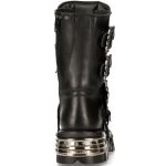 Black Itali and Nomada Leathers New Rock Metallic Boots