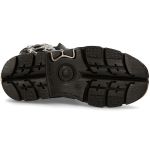 Black Itali and Nomada Leathers New Rock Metallic Boots