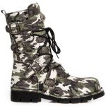 Green Camouflage New Rock Comfort Light Boots