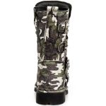 Green Camouflage New Rock Comfort Light Boots