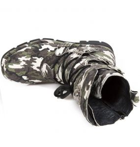 Green Camouflage New Rock Comfort Light Boots