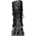 Bottes New Rock Comfort Light Vintage Flower Noires