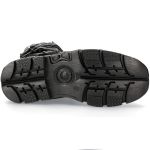 Bottes New Rock Comfort Light Vintage Flower Noires