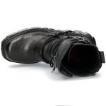 Bottes New Rock Comfort Light Vintage Flower Noires