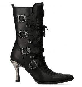 Black Itali and Nomada Leathers New Rock Malicia Boots