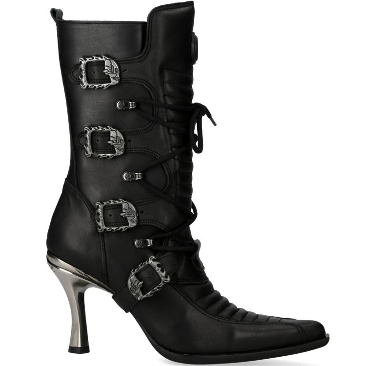 Black Itali and Nomada Leathers New Rock Malicia Boots