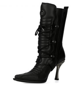 Black Itali and Nomada Leathers New Rock Malicia Boots